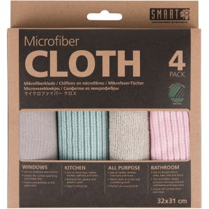Microfiber cloth 4-pack – Smart Microfiber